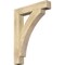 Ekena Millwork Thorton Block Rough Sawn Bracket, Douglas Fir, 4"W x 24"D x 32"H BKT04X24X32THR05RDF - alternate 1